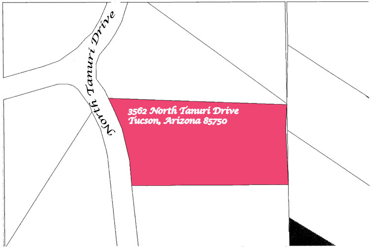 Tanuri Drive Lot Map